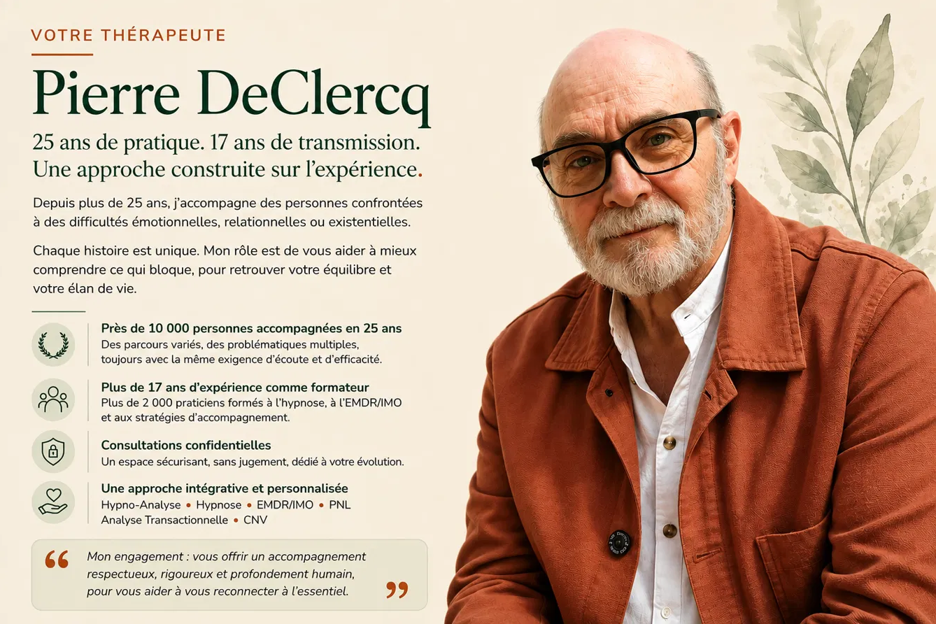 Pierre DeClercq, votre thérapeute